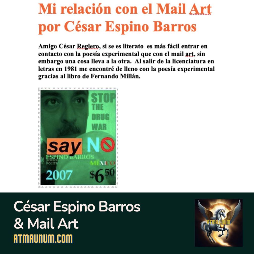 César Espino Barros & Mail Art